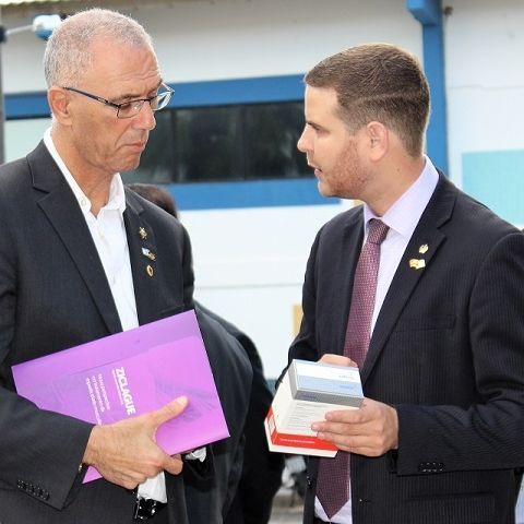 Embaixador de Israel visita o ITP e trata sobre parceria empreendedora voltada para ações de Ciência e Tecnologia