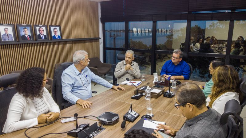 Reunião do ITP junto à Fecomércio, Sesc e Senac. Foto: Comunicação ITP.